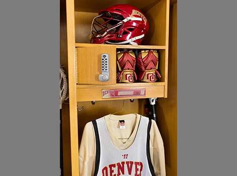 Denver Lacrosse - Wood Lockers