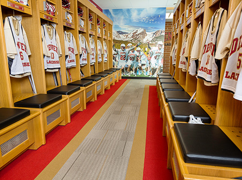 Denver Lacrosse - Wood Lockers