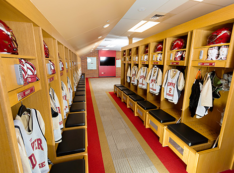 Denver Lacrosse - Wood Lockers