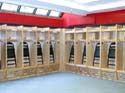 Open Front Sport Lockers