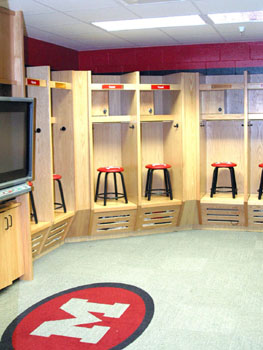 Wood Lockers Photos Muskingum College