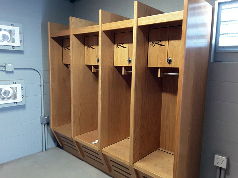 Wood Lockers