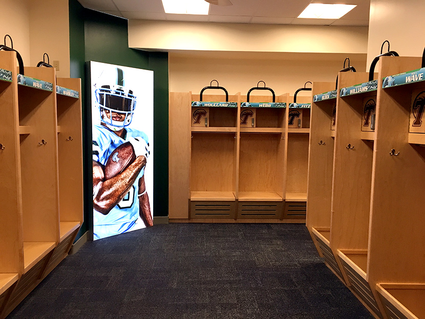 Tulane UNiversity Lockers