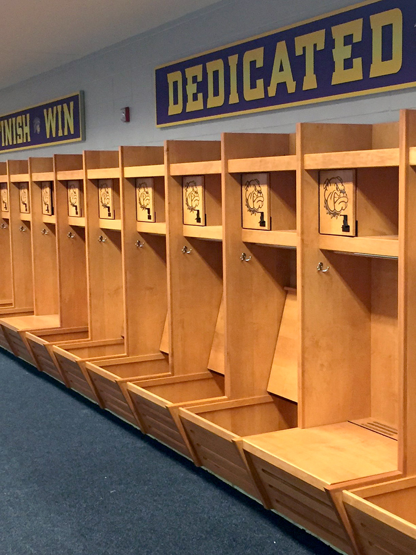 Wood Lockers