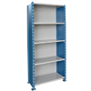 High Capacity H-Post Shelving: 5 shelf unit