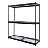 Black RivetWell Boltless Steel Shelving - WireDeck
