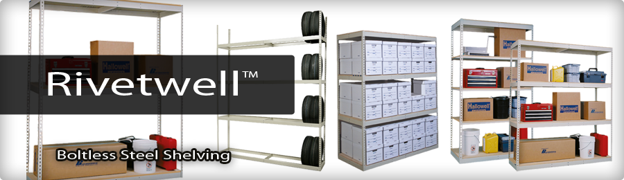 Shelving -  Rivetwell Boltless Steel Shelving